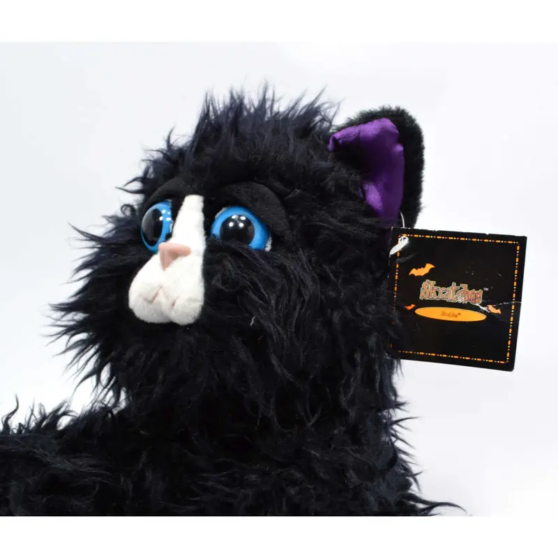 Russ Skratches Plush Cat Toy – Vibrating & Meowing, Brand-New with Tags (#26337)