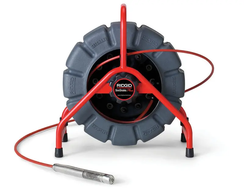 SeeSnake® Mini Self-Leveling Inspection Camera Reel – 200-Foot Cable
