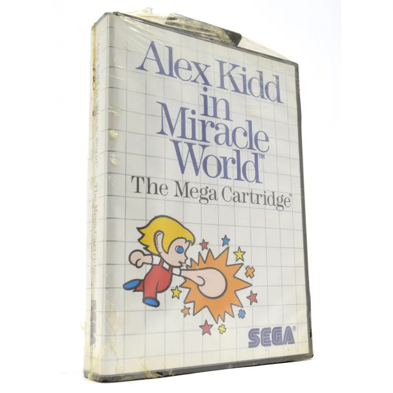 Sega Master System Launch Title ‘Alex Kidd in Miracle World’ – 1986 SMS Cartridge, Sealed