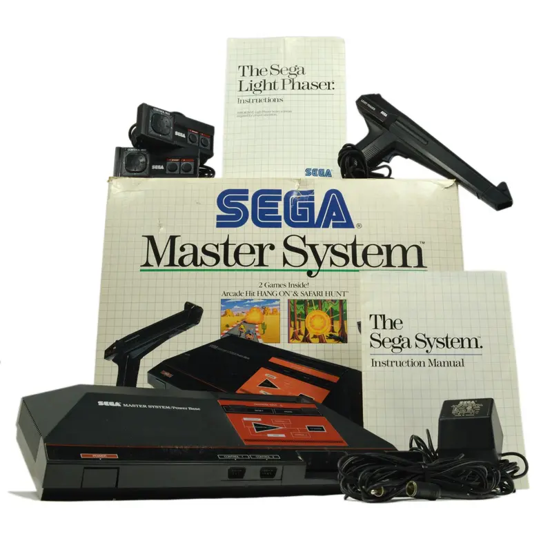 Sega Master System No. 3000 — Complete, Tested, and Boxed (Tonka, 1988)