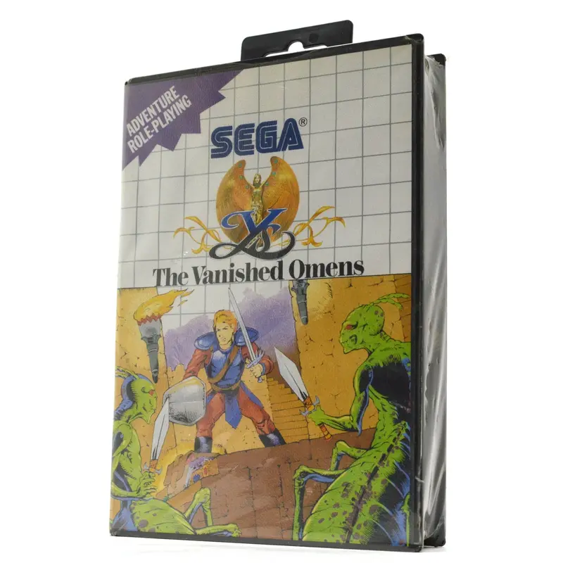 Sega Master System RPG ‘The Vanished Omens’ – Fantasy Adventure Cartridge, Factory Sealed