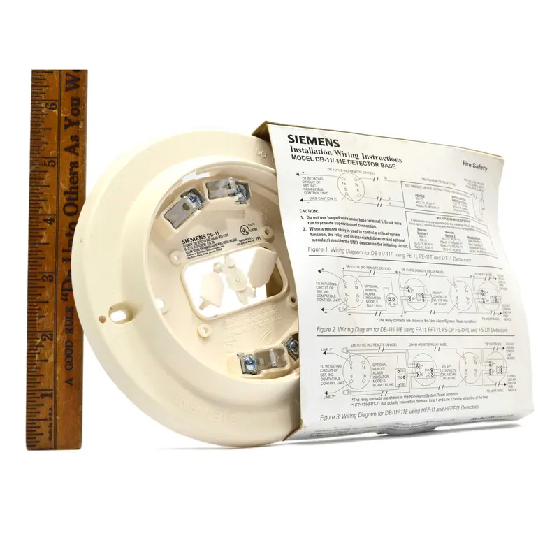 Siemens DB-11 / DB-11E Detector Base (P/N 500-094151-E) – Brand New, Multiple Units Available