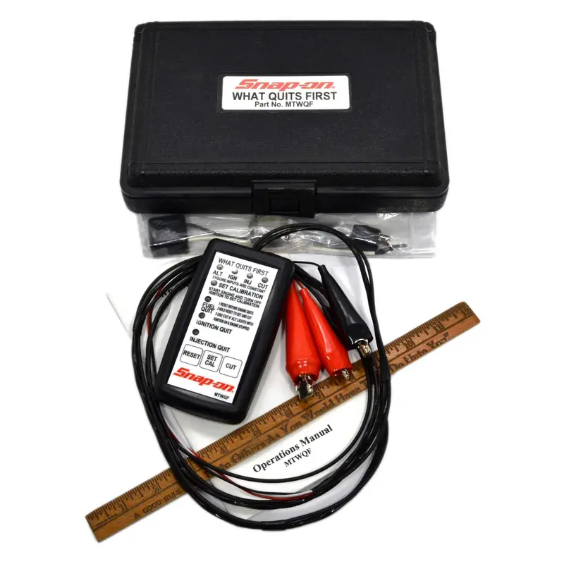 Snap-on MTWQF ‘What Quits First’ Diagnostic Tester – Open Box, Fully Functional