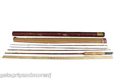 South Bend 59″ Split Bamboo Fly Rod – 4-Piece, Unused, Circa 1945–1950
