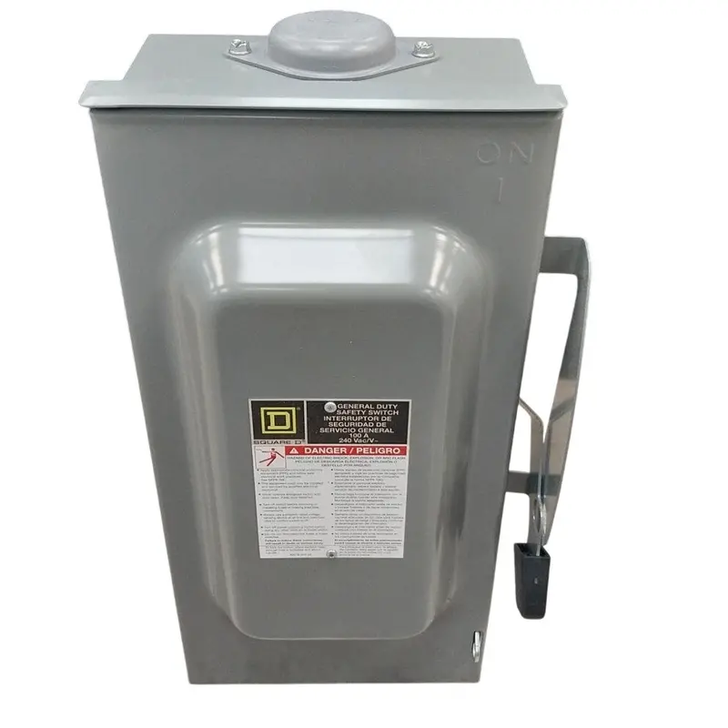 Square D GDSS 100A General Duty Safety Switch – New in Original Metal Electrical Box