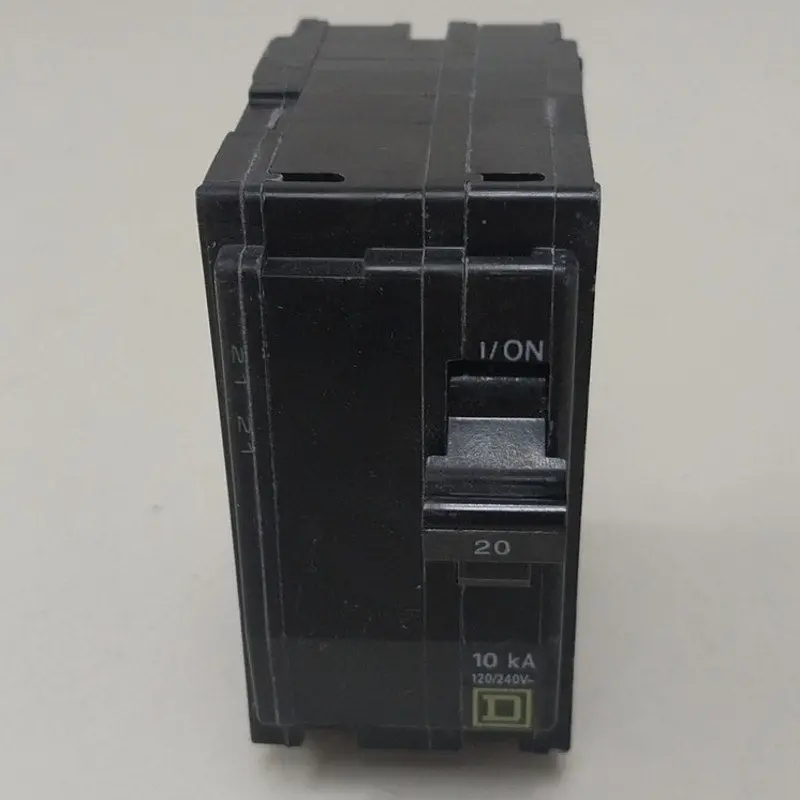 Square D QO240 Circuit Breaker — 20A, 120/240V, 10kA Interrupt Rating