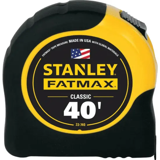 Stanley FATMAX 40-Foot Heavy-Duty Tape Measure