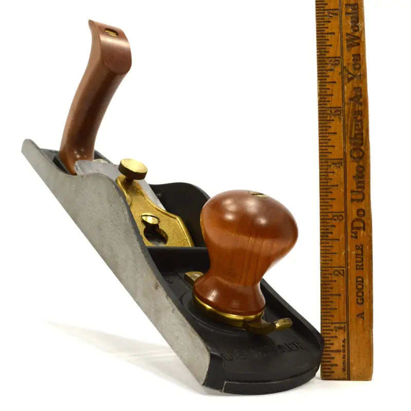 Stanley-Inspired Lie-Nielsen Low-Angle Jack Plane No. 62 with Bronze Cap