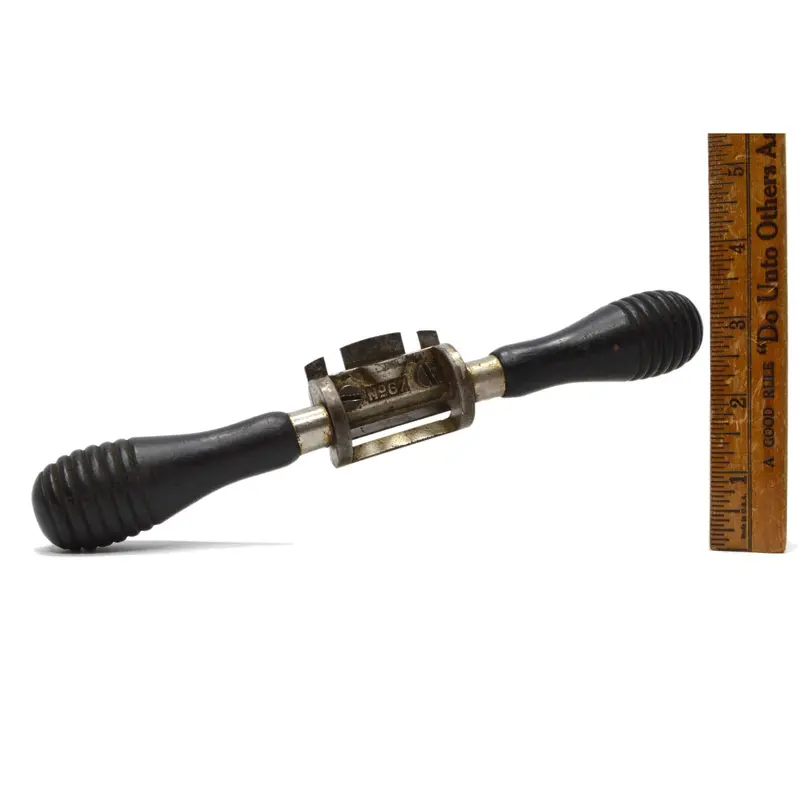 Stanley No. 67 Spoke Shave – Early Production Model, Circa 1897, with Interchangeable Handles
