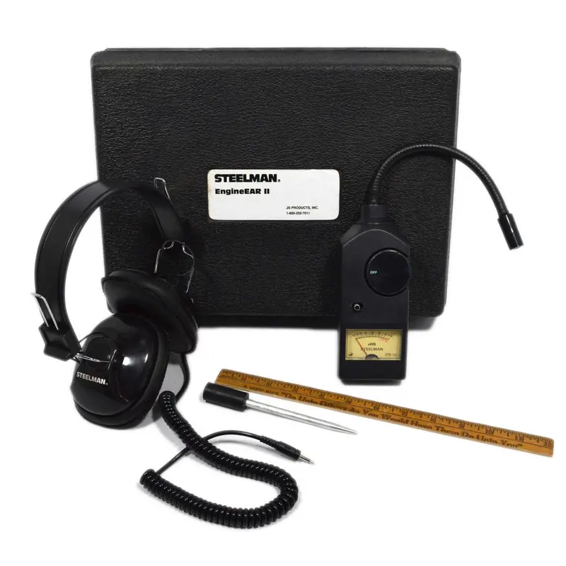 Steelman EngineEAR II Diagnostic Stethoscope – JS Products, Original Case, Excellent Working Order