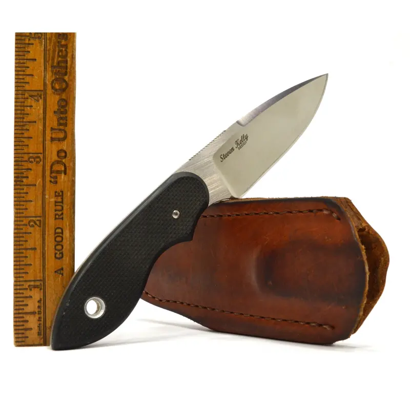 Steven Kelly Trailmate Boot Knife – 3-Inch Blade by Lone Wolf Knives, Includes Sheath