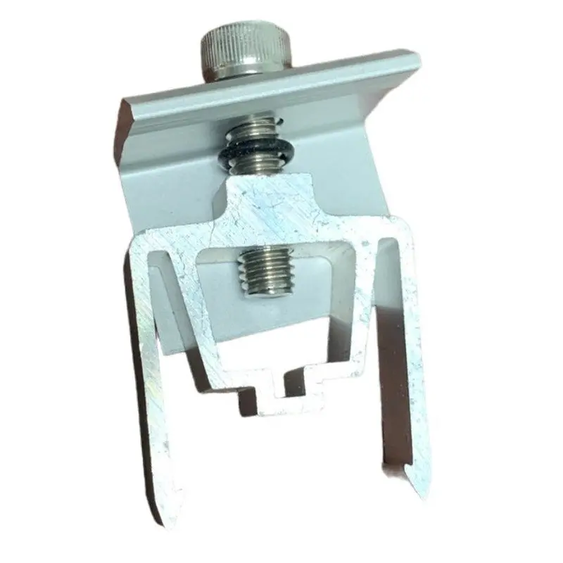 SunModo SMR Pop-On Silver End Clamps for Solar Modules – K10418-003 (6-Pack)
