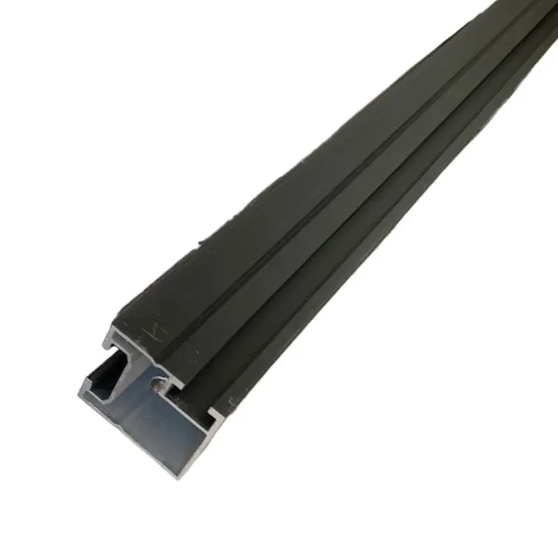 SunPower InvisiMount Solar Rail – 129″ (11′) Black Anodized Aluminum, Qty 12
