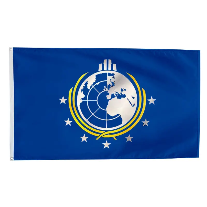 Super Earth Flag – Sci-Fi Inspired Indoor/Outdoor Banner