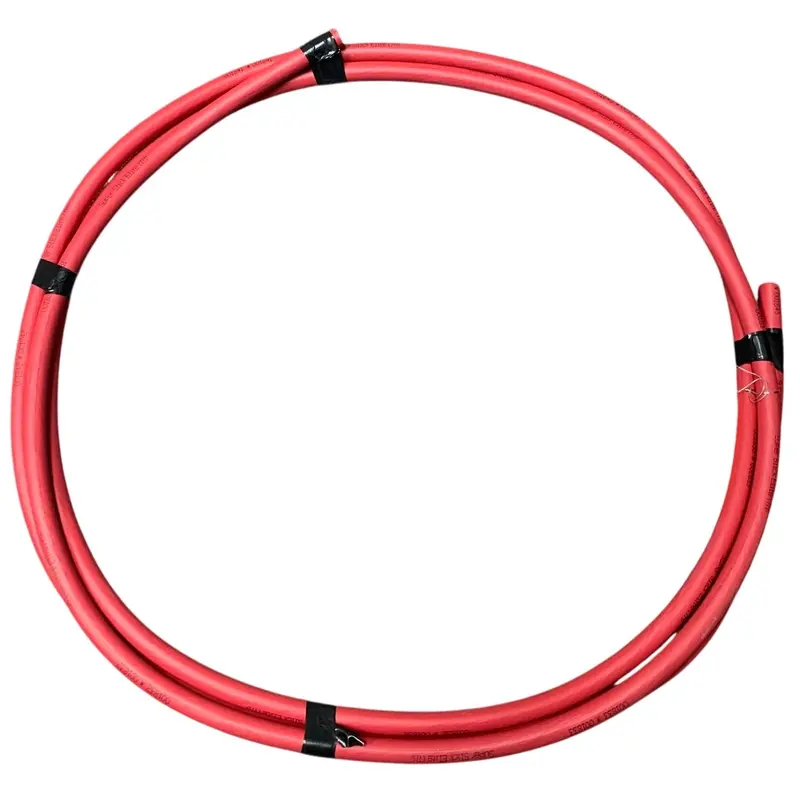 Super Slick Elite 4/0 AWG Red Stranded Aluminum Electrical Cable – 15-Foot Roll
