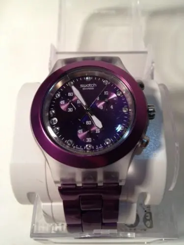 Swatch Irony SVCK4048AG Blueberry Blue Watch