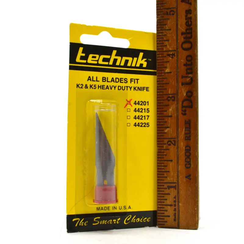 Technik Razor Blades – Model #44201, Pack of 5 (New, Multiple Quantities Available)