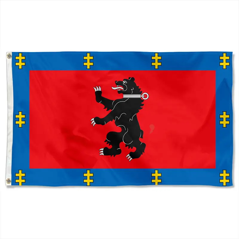 Telšiai County (Lithuania) Double-Sided Flag Banner