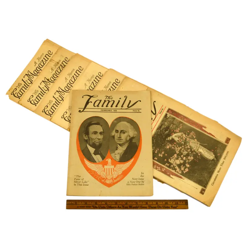The Family Magazine Collection — 9 Early Editions from Springfield, OH (1916 & 1917)