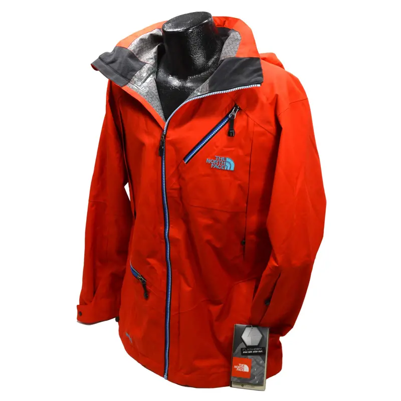 The North Face Cymbiant Jacket – Men’s Small/Regular in Fiery Red, Ski-Ready Performance Outerwear