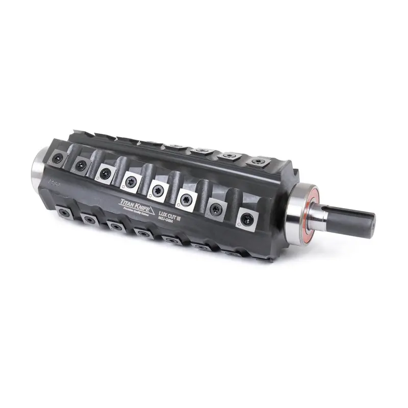Titan Lux Cut III Helical Head for 8″ Generic Jointers (3.125″ Cutting Diameter)