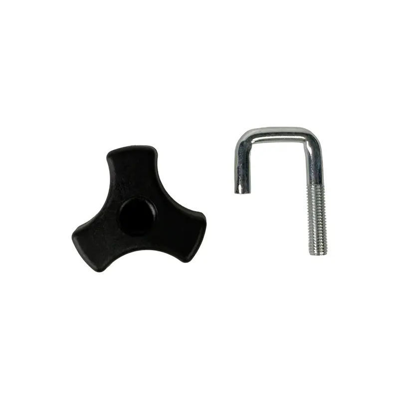 U-Bolt and Adjustment Knob Kit for Compatible Snow Throwers