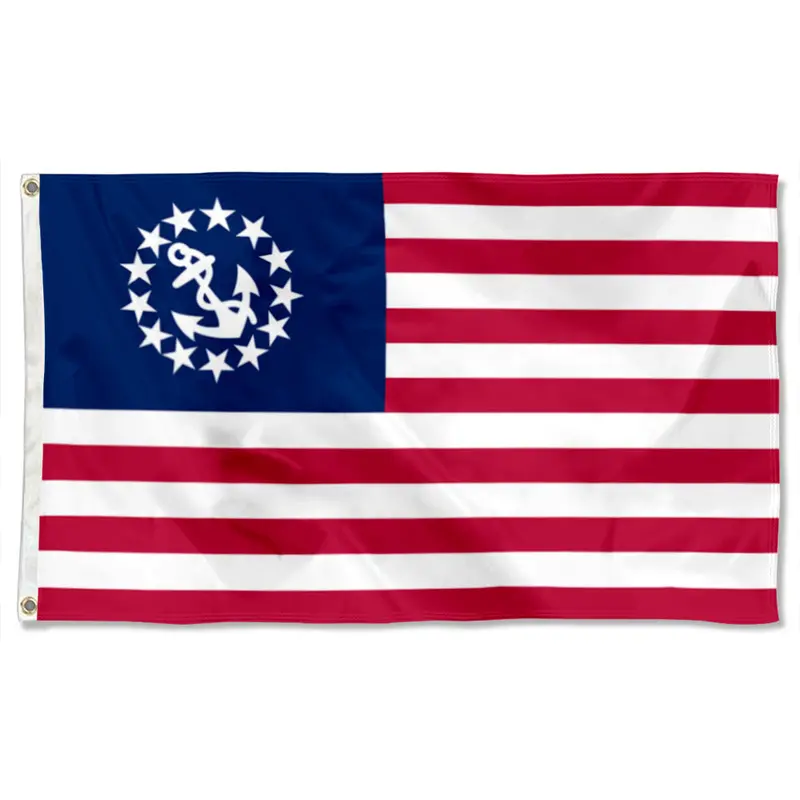 U.S. Yacht Ensign Flag Banner by Fyon