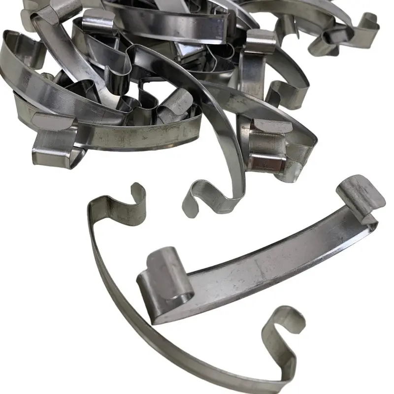 Unirac Ground Mount Solar Wire Management Clips – Metal Module Clip Set, Pack of 25