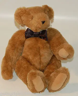 Vermont Teddy Bear with Bow Tie – Adorable Plush Gift
