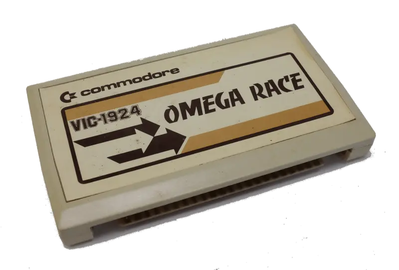 VIC-20 Omega Race – Commodore VIC-1924 Arcade-Style Game Cartridge