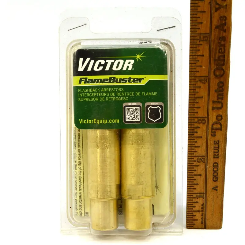 Victor Flamebuster FBR-1 Flashback Arrestor Regulator (Model 0656-0004), Brand New
