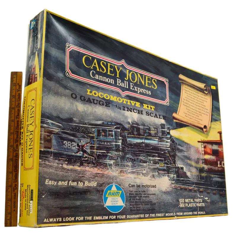Vintage AHM Rivarossi O-Gauge Casey Jones Cannon Ball Express Model Train Kit
