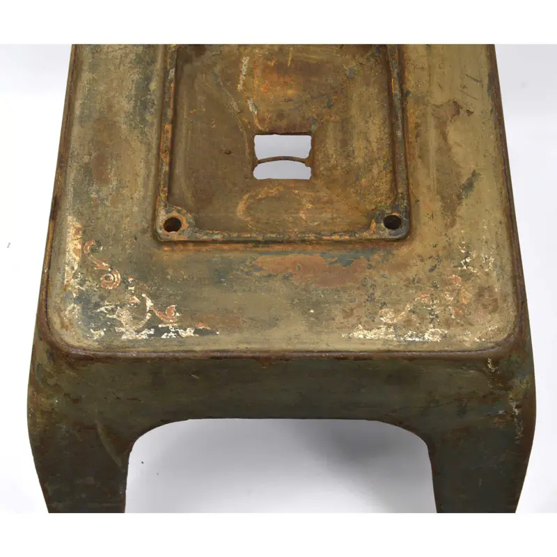 Vintage Cast Iron Cream Separator Base – Salvaged Four-Legged Stand for Restoration or Display