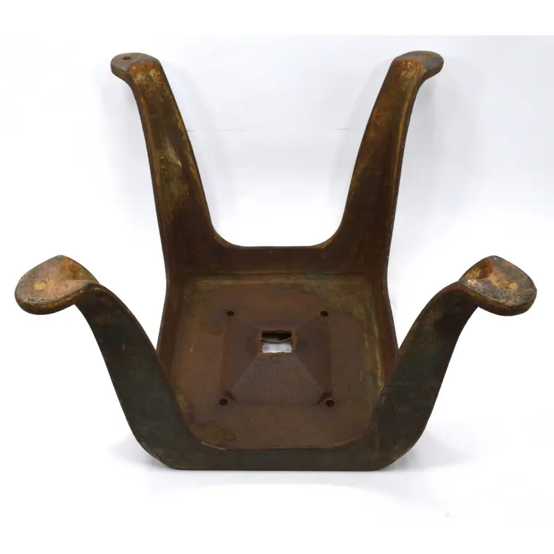 Vintage Cast Iron Cream Separator Base – Salvaged Four-Legged Stand for Restoration or Display