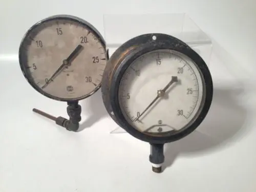 Vintage Steampunk-Inspired 5-Inch Low-Pressure Gauges – USG Brand