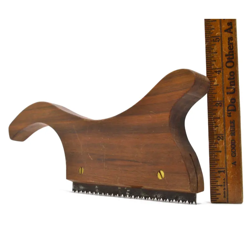 Vintage Unbranded Stair Saw – Traditional Cross-Grain Notching Tool for Stair Builders