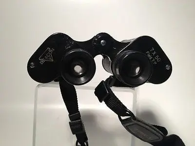 Vintage WWII-Era Beacon Binoculars – 7×50 with Original Case, Made in Occupied Japan