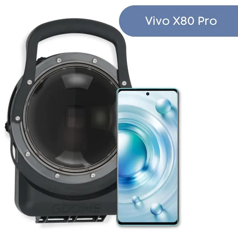 Vivo X80 Pro V3 PRO Dome Housing – Premium Submersible Camera Case