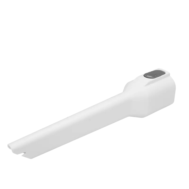 White Crevice Tool Attachment for Vacuum Cleaners